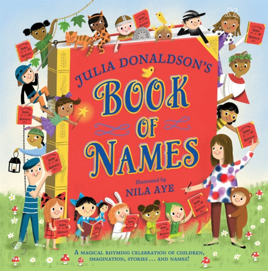 Binding: Paperback
Description: Julia Donaldson celebrates and makes her readers a part of the delightful and imaginative world of picture books in this rhyming tale inspired by the children she has met at hundreds of book signings over the years. I've signed for boys called Romeo and girls called Juliet .