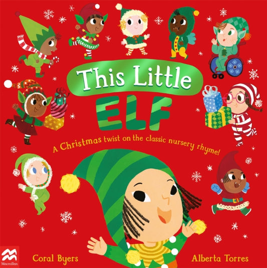 Binding: Paperback
Description: Follow ten little elves as they dress up explore and more in this fun preschool counting book based on the classic nursery rhyme This Little Piggy.