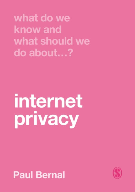 Binding: Paperback
Description: Privacy on the internet is challenged in a wide variety of ways - from large social media companies whose entire business models are based on privacy invasion through the developing technologies of facial recognition to the desire of governments to monitor our every activity online.