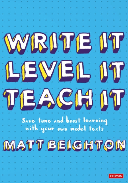 Binding: Paperback
Description: Stop spending hours searching for adapting and improving model texts for use in your classroom teaching. There is a way to save time and get properly levelled and relevant texts for your teaching write your own. In Write It. Level It. Teach It.