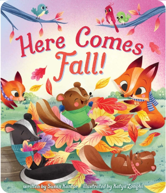 Binding: Special Bindings
Description: Celebrate everything the fall season holds with this colorful rhyming board book! Here comes fall all red and gold Say goodbye to summer's green.