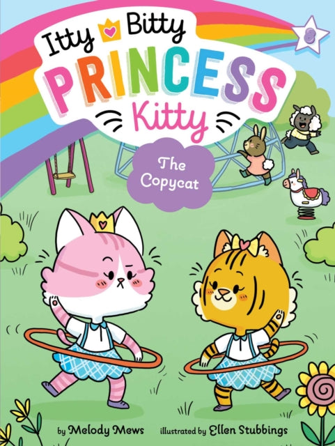 Binding: Paperback
Description: Itty realizes that she has a copycat in this eighth Itty Bitty Princess Kitty chapter book. Itty meets a young tiger named Tessa and it turns out she goes to Itty's school! Itty thinks she's nice and funny and she can tell Tessa likes hanging out with her and her friends.