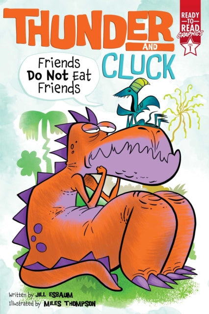 Binding: Paperback
Description: Two dinosaurs with larger - than - life personalities become unlikely friends in this silly and sweet Level 1 Ready - to - Read Graphics book the first in a new series! Thunder is big. Cluck is small.