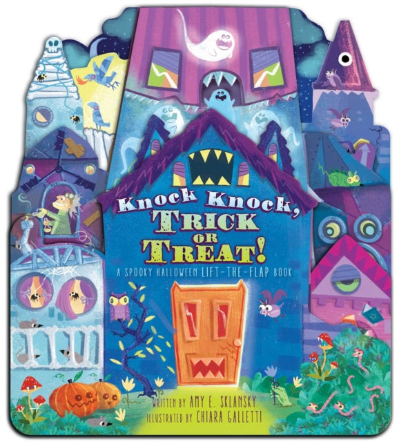 Binding: Special Bindings
Description: Knock knock trick or treat! Knock on the doors and lift the flaps to see who's hiding inside this spooky haunted house! Come with me right down my street. Who knows what creatures we might meet? Knock knock trick - or - treat! Give us something good to eat.