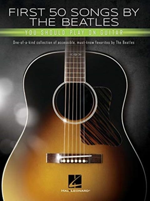 Binding: Books
Description: Select Guide Rating
Title: First 50 Songs By The Beatles You Should Play On Guitar
Brand: Hal Leonard Corporation
Barcode: 9781540055781
Pages: 112 Pages
Publication Date: 7/1/2020
Category: Musical Scores, Lyrics & Libretti