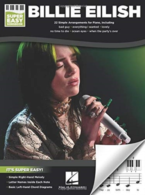 Binding: Books
Description: Select Guide Rating
Title: Billie Eilish - Super Easy Songbook
Brand: Hal Leonard Corporation
Barcode: 9781540094209
Pages: 48 Pages
Publication Date: 7/1/2020
Category: Musical Scores, Lyrics & Libretti