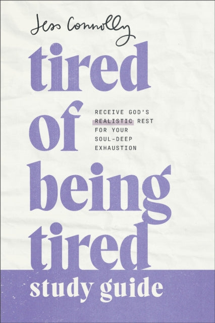 Binding: Paperback
Description: In this companion study guide bestselling author speaker and Bible teacher helps soul - tired women find the source of their fatigue set aside shame over their exhaustion and reset their rhythms and relational patterns to embrace realistic rest.