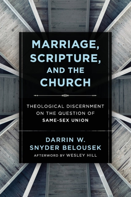 Binding: Paperback
Description: Addresses the same - sex union debate from a traditional viewpoint articulating a theology of marriage for the contemporary church.