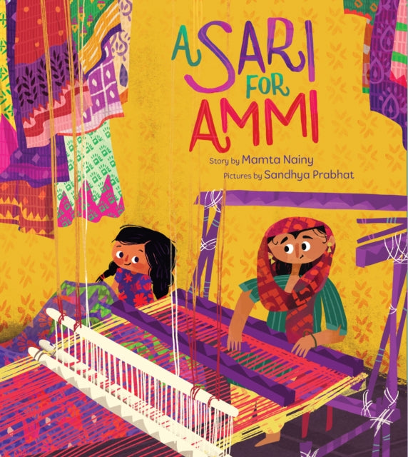 Binding: Hardcover
Description: Ammi weaves the most beautiful saris but never gets to wear any of them. Her two little daughters decide to do something about it - break their piggy bank! But when there isn't enough money to buy Ammi a sari the two girls must work together to find a solution.