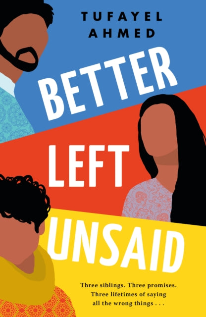 Binding: Paperback
Description: Three siblings. Three promises. Three lifetimes of saying all the wrong things A family drama with a huge amount of heart A powerful hopeful read. Bobby Palmer A layered and powerful story about family and identity. Tufayel Ahmed is a talented and vital voice.