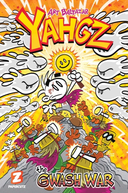 Binding: Paperback
Description: Watch OUT! The evil Gwash Monsters are invading Cray City! Their evil leader The Gwashie is set upon revenge! And Craybi Craynobi may be the only one who can stop her!
Title: Yahgz Vol.