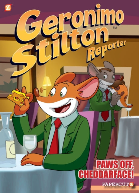 Binding: Hardcover
Description: Breaking news! Geronimo Stilton publicly insults famous Chef Ricardo on his cheese selection in his own restaurant. Geronimo Stilton cuts ahead of an an elderly woman in line. Geronimo Stilton steals ice cream from a little girl.