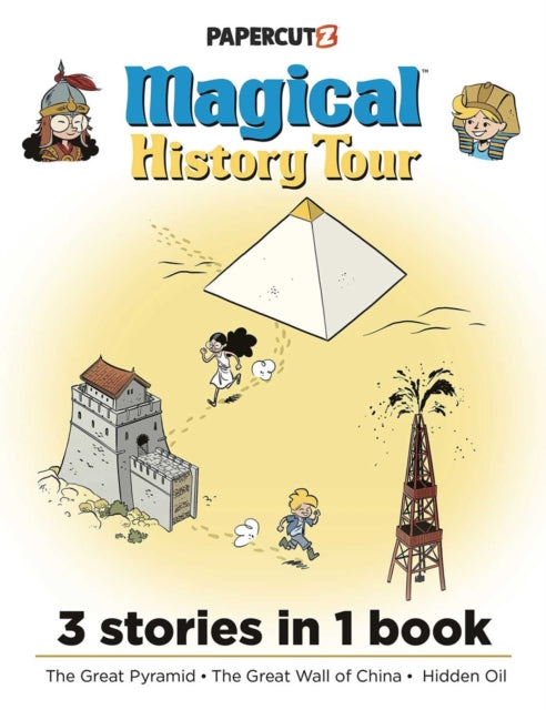 Binding: Hardcover
Description: Three educational adventures in one volume! Modern day kids Annie and Nico travel way back in time to ancient Egypt and the great pyramids. That's 4,500 years ago to when the Great Pyramid of Giza the biggest pyramid in the world was built.