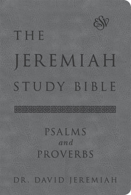 Binding: Hardcover
Description: An elegantly bound compilation of the Old Testament books Psalms and Proverbs includes commentary drawn from THE Jeremiah Study Bible.