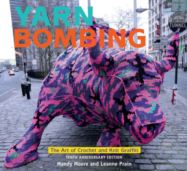 Binding: Paperback
Description: Knit graffiti is a new worldwide phenomenon combining traditional craft with guerilla art and politics. The result is a swarm of knitting projects that are left to hang on telephone poles over abandoned cars or from trees.