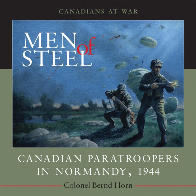 Binding: Paperback
Description: Take a trip back in time to the chaos and destruction of the greatest invasion in military history viewed through the lens of Canadian paratroopers. Men of Steel is the exciting story of some of Canada's toughest and most daring soldiers in the Second World War.