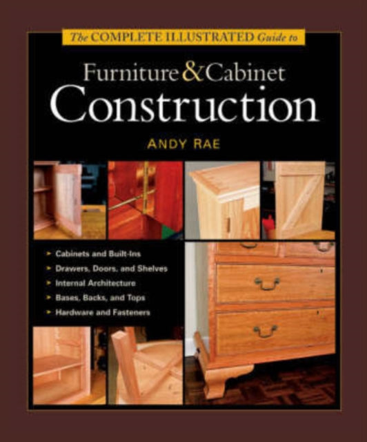 Binding: Hardcover
Description: Offering a graphic step - by - step presentation of basic furniture construction techniques this work aims to give readers a working knowledge of woodworking materials a higher level of control over their work and tools and an understanding of basic design principles.