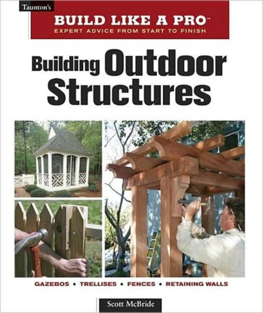 Binding: Paperback
Description: Offers instructions on enhancing a home's front and backyard with the beauty of wood. This book shows how to build retaining walls arbours pergolas and 7 other projects including a gazebo. It provides information on how to choose materials and building techniques.