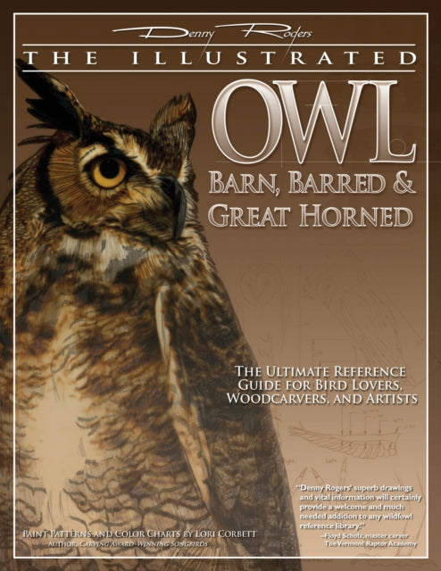 Binding: Paperback
Description: Suitable for bird lovers or artists this final volume in the " Denny Rogers Visual Reference Series" presents 200 anatomically accurate drawings that capture each magnificent owl from various angles and in multiple poses.