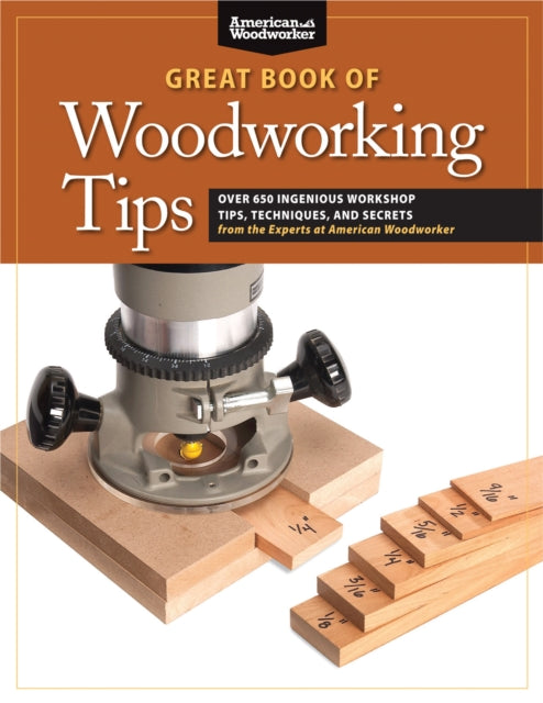 Binding: Paperback
Description: Keep the Great Book of Woodworking Tips close by your workbench for a ready source of inspired shop - tested advice for woodworking success on any project. This comprehensive guide offers more than 650 ingenious solutions to common woodworking problems.