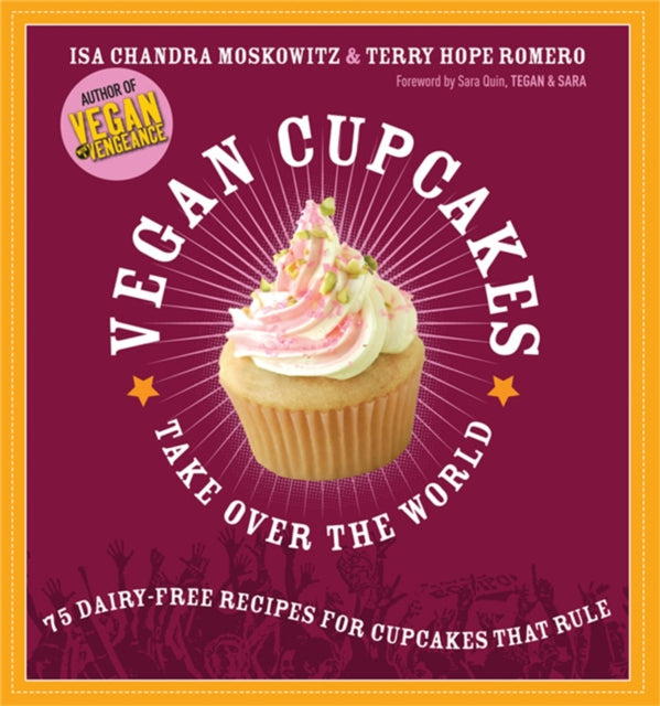 Binding: Paperback
Description: Vegan legends Isa Chandra Moskowitz and Terry Romero offer vegan - friendly recipes for both classic and innovative cupcakes that dominate the baking world.
