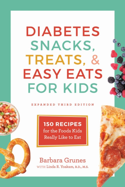 Binding: Paperback
Description: This redesigned and expanded third edition of Diabetes Snacks Treats and Easy Eats for Kids offers even more simple delicious recipes for healthy well - balanced diets. Since the book was first published in 2006, the prevalence of diabetes in children has continued to increase.