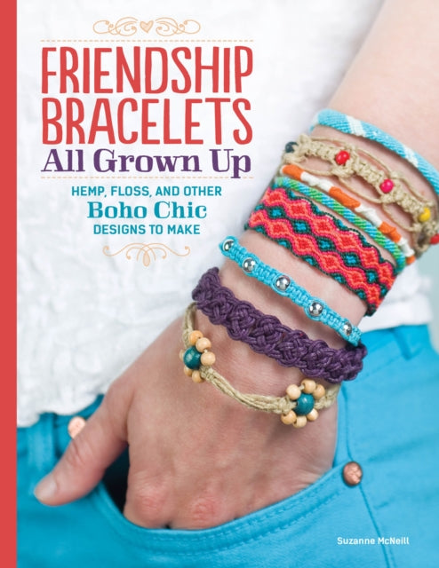 Binding: Paperback
Description: Add instant eco - chic street fashion to any outfit with friendship bracelets! Get that trendy bohemian look with bountiful bright colors on your arms and wrists.