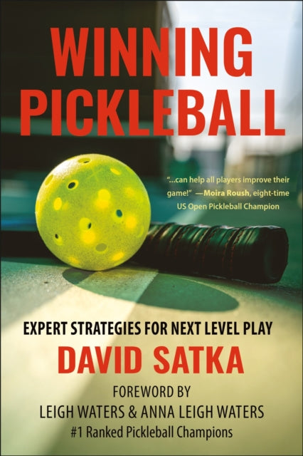 Binding: Paperback
Description: Pickleball expert David Satka shows players of all levels how to improve their game through strategy technique and mental toughness. You don't have to be a natural athlete to become a better player you just need to learn the secrets of winning.