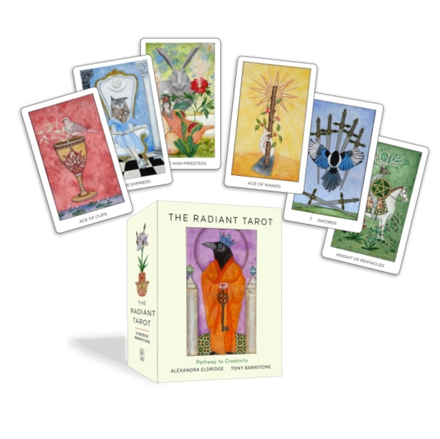 Barnstone Tony (Tony Barnstone) - The Radiant Tarot Pathway To Creativity 78 Cards And Full - Color Guidebook