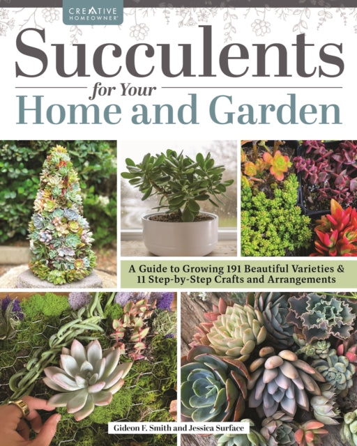 Binding: Paperback
Description: Part gardening book and part craft book This is an absolute must - have for anyone who loves succulents! This complete guide will not only show you basic growing techniques for nearly 200 succulent varieties but it will also show you how to make high - quality succulent crafts too.