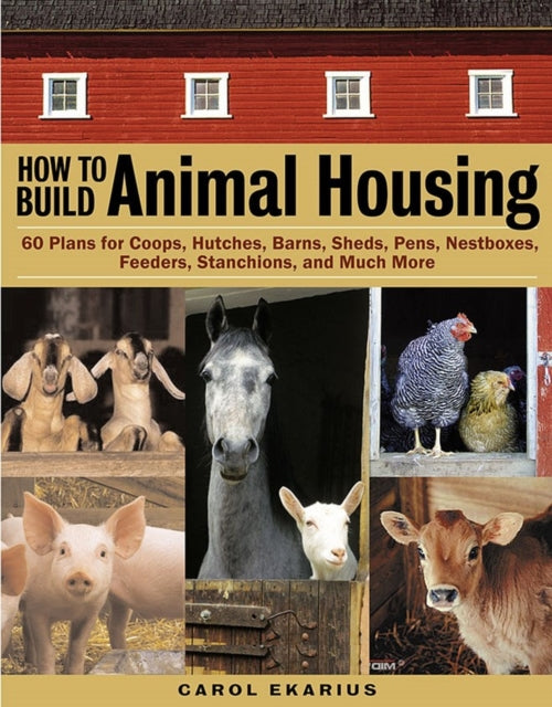 Binding: Paperback
Description: With dozens of adaptable plans for sheds coops hutches multipurpose barns windbreaks and shade structures this guide covers everything you need to know to build safe and sturdy housing for your animals.