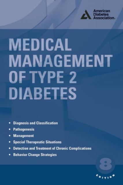 Binding: Paperback
Description: Medical Management of Type 2 Diabetes provides health care providers with all of the answers to their questions about implementing scientifically proven clinical care for their patients with type 2 diabetes.