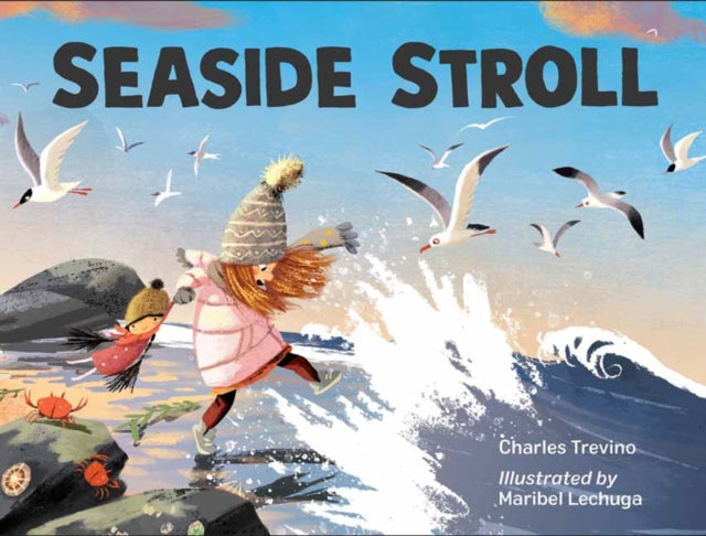 Binding: Hardcover
Description: Go on a snowy sandy shore walk in a story where every single word starts with the letter S! Explore the beach in winter in this story told through clever language. During a sunset beach saunter a girl stumbles and drops her doll into a tidal pool.