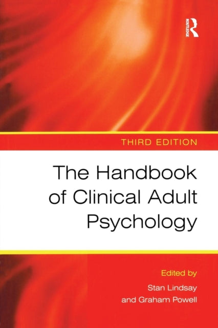 Binding: Paperback
Description: This third edition of The Handbook of Clinical Adult Psychology has been thoroughly updated throughout to take account of recent research.