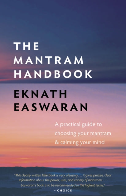 Binding: Paperback
Description: Use your mantram when you re ill or anxious tired or restless and it will guide you and comfort you like a true friend. The Mantram or mantra is a short powerful spiritual formula from the world's great traditions repeated silently in the mind anytime anywhere.