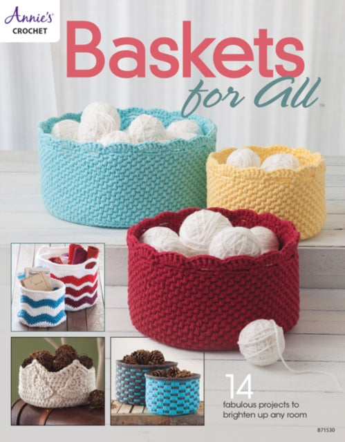 Binding: Paperback
Description: Create handy storage units or thoughtful gifts. This guide will help you make 14 different shaped baskets using Dk - medium - (holding 2 strands together) and Super Bulky - weight yarns.