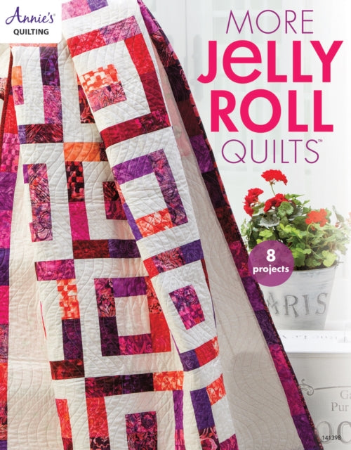 Binding: Paperback
Description: Select Guide Rating
Title: More Jelly Roll Quilts
Author(s): Annie's
Publisher: A. S. N. Publishing
Barcode: 9781590124192
Pages: 48 Pages, 110 Colour Illustrations
Publication Date: 3/15/2016
Category: Quiltmaking, Patchwork & Applique