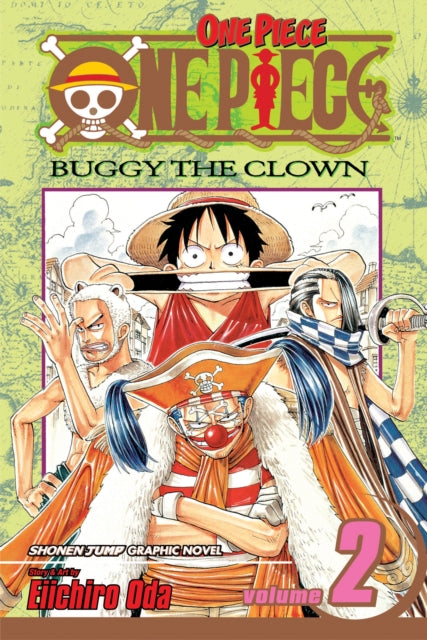 Binding: Paperback
Description: Join Monkey D. Luffy and his swashbuckling crew in their search for the ultimate treasure One Piece! As a child Monkey D. Luffy dreamed of becoming King of the Pirates.