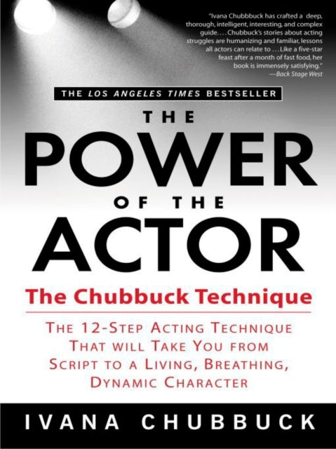 Binding: Paperback
Description: In The Power of the Actor a Los Angeles Times bestseller premier acting teacher and coach Ivana Chubbuck reveals her cutting - edge technique which has launched some of the most successful acting careers in Hollywood.