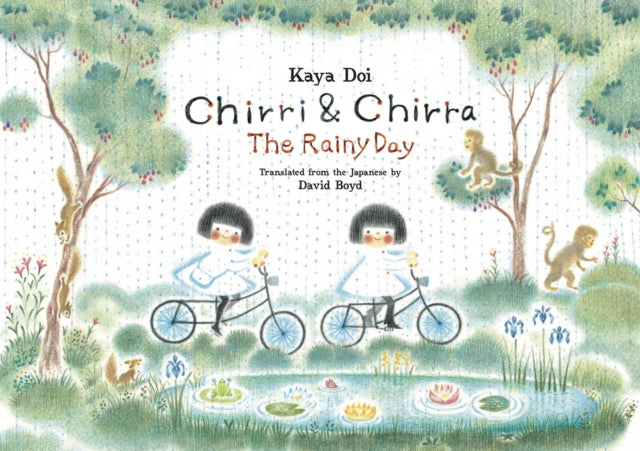 Binding: Hardcover
Description: One cloudy day Chirri & Chirra decide to go out on their bicycles. Dring - dring dring dring! It's already starting to rain. As is each of their adventures this one is completely magical and full of wonder.