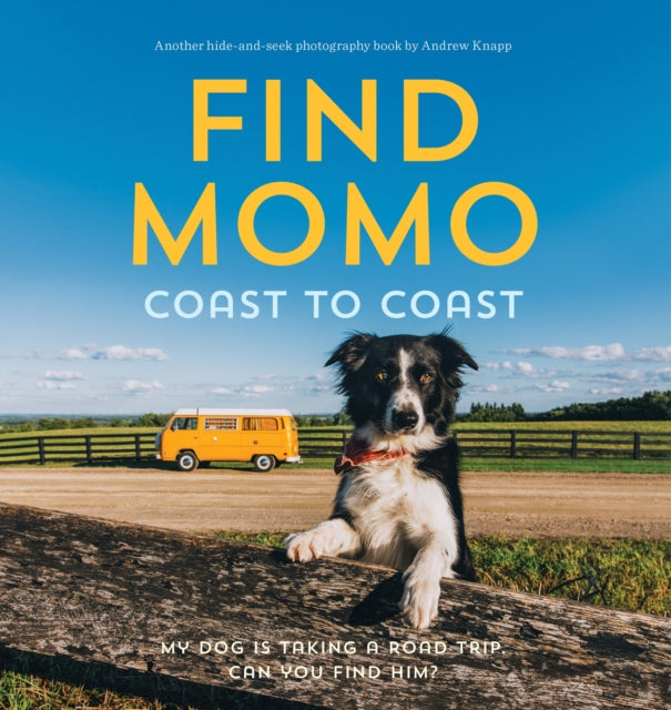 Binding: Paperback
Description: Momo the adorable Border collie is back! This time you can play hide - and - seek with Momo as he travels from coast to coast visiting iconic North American landmarks and exploring back roads Americana and Canada.