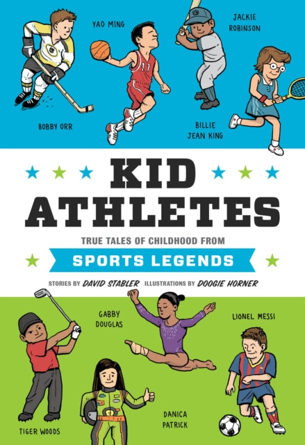 Binding: Hardcover
Description: Hilarious childhood biographies and full - color illustrations show how Tiger Woods Gabby Douglas Bruce Lee Billie Jean King and other budding sports champions faced kid - sized challenges growing up. Forget the gold medals the championships and the undefeated seasons.