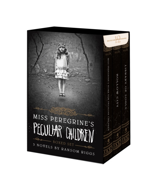 Binding: Hardcover
Description: The New York Times #1 best - selling series. Includes 3 hardcover novels by Ransom Riggs and 12 collectible peculiar photographs.