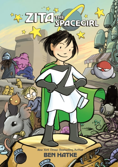 Binding: Hardcover
Description: A NEW YORK Times Bestseller Zita's life took a cosmic left turn in the blink of an eye. When her best friend is abducted by an alien doomsday cult Zita leaps to the rescue and finds herself a stranger on a strange planet.