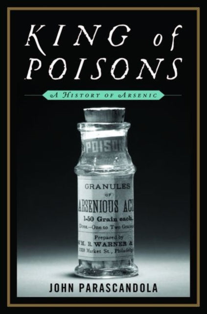 Binding: Hardcover
Description: For centuries arsenic's image as a poison has been inextricably tied to images of foul play. Now medical historian John Parascandola takes readers through the history of this deadly element in King of Poisons.