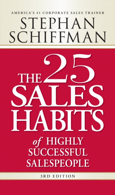Binding: Paperback
Description: Now you can join the hundreds of thousands of salespeople who have followed Stephen Schiffman's advice and watch your performance soar. Schiffman lets you in on the industry's best - kept secrets.