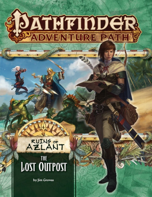 Binding: Paperback
Description: Trouble in Paradise The Ruins of Azlant Adventure Path beginswith the adventurers standing on the deck of a ship ready to make landfall attheir new home. However dread settles in as they notice that the colony isempty and abandoned.