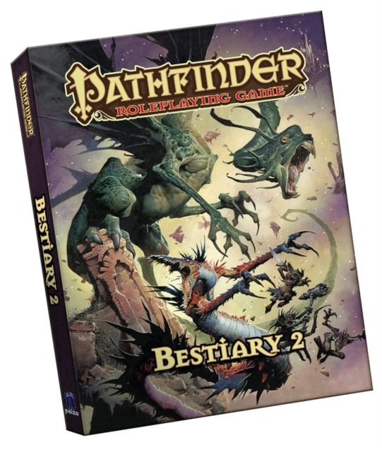 Binding: Paperback
Title: Pathfinder Roleplaying Game: Bestiary 2 Pocket Edition
Author(s): Paizo Staff
Publisher: Paizo Publishing Llc
Barcode: 9781601259806
Pages: 320 Pages
Publication Date: 11/7/2017
Category: Role-Playing, War Games & Fantasy Sports
