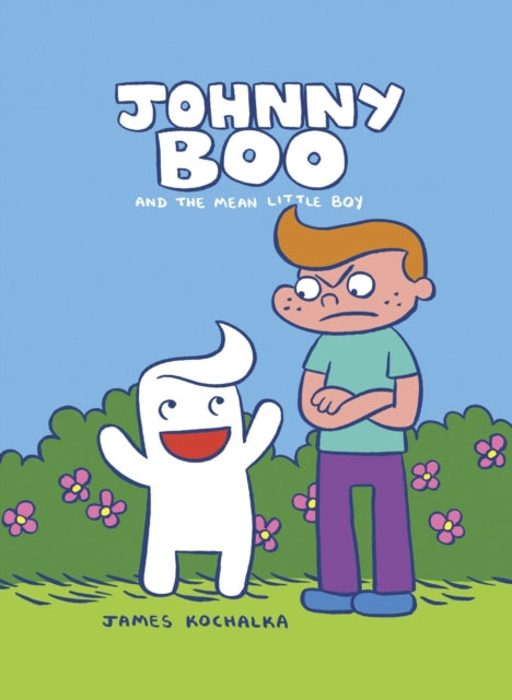 Binding: Hardcover
Description: James Kochalka's beloved all - ages series continues with another goofy romp! When Johnny Boo announces a play date with his quiet new friend Rocky the Rock trusty sidekick Squiggle is left to find a new friend of his own.