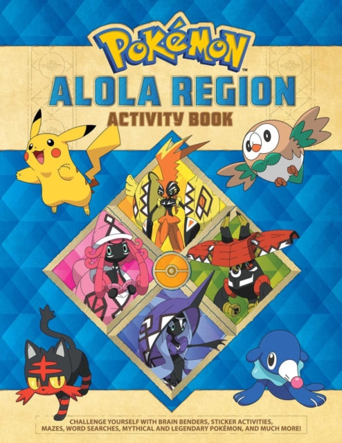 Neves Lawrence - Pokemon Alola Region Activity Book - Paperback